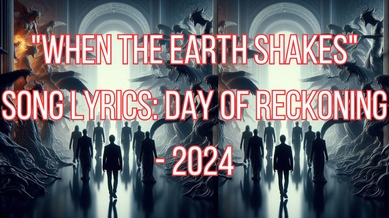 "When the Earth Shakes" Song Lyrics: Day of Reckoning - 2024