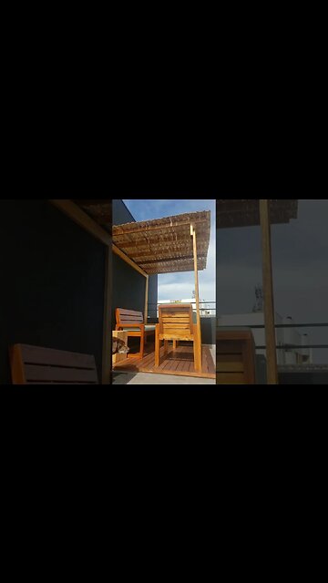 forro, teto, sombreado, painel de bambu #shorts