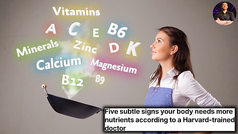 Top Five Signs Your Body is LACKING Essential Vitamins and Minerals!