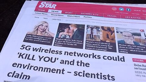5G: "Wireless Networks" Could Kill You & The Environment - Scientists Claim