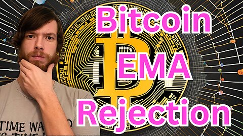 Bitcoin EMA Rejection E433 #crypto #grt #xrp #algo #ankr #btc #crypto