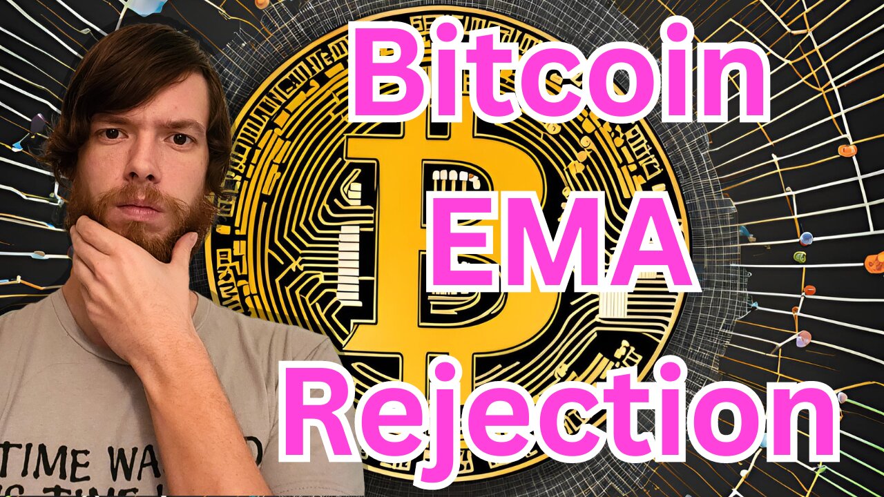 Bitcoin EMA Rejection E433 #crypto #grt #xrp #algo #ankr #btc #crypto