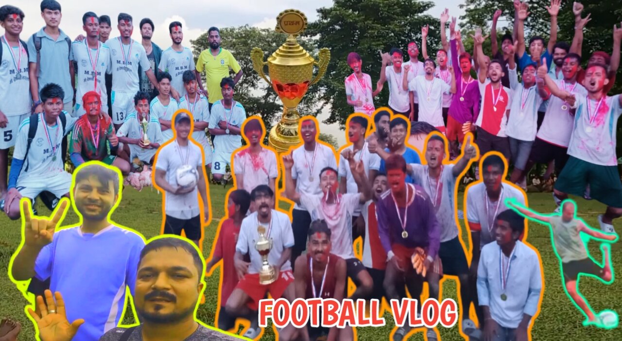 प्रथम बैजनाथपुर गोल्डकप Vlog||Football Vlog||Exciting Football Journey||Saurabvlogs