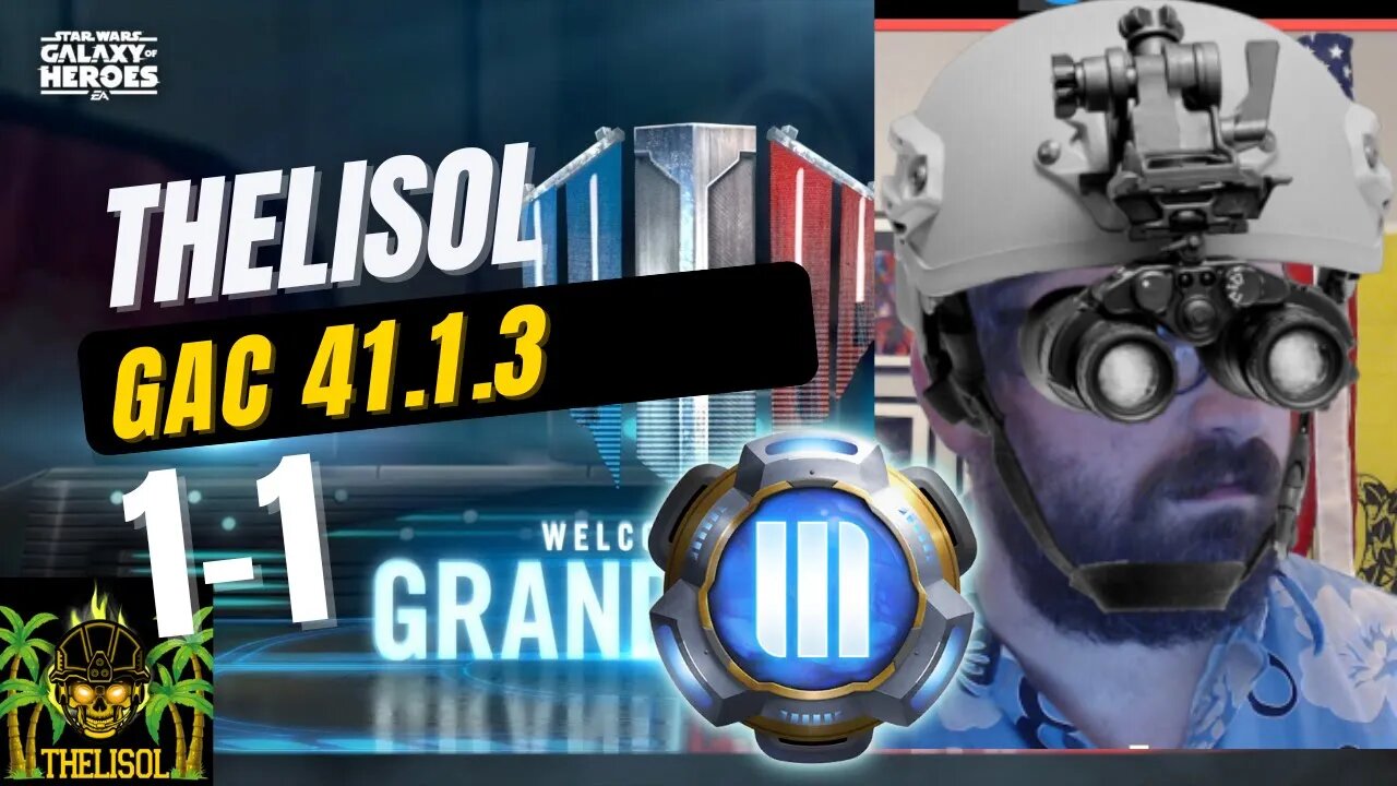 Grand Arena 41.1.3 | 4 GLs vs 3 - A long arduous slugfest | SWGoH