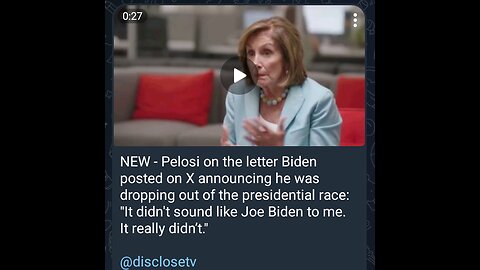 News Shorts: Nancy Pelosi talks about Biden