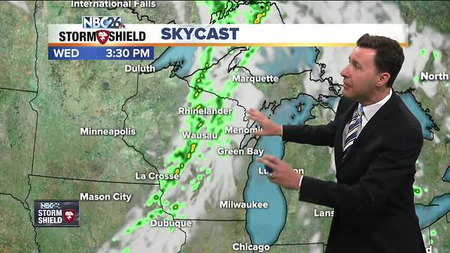 Michael Fish's NBC26 weather forecast