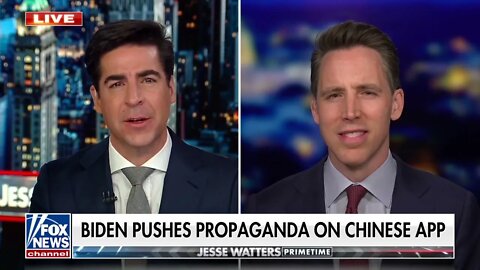 Biden using TikTok teenagers to do his job for him: Hawley