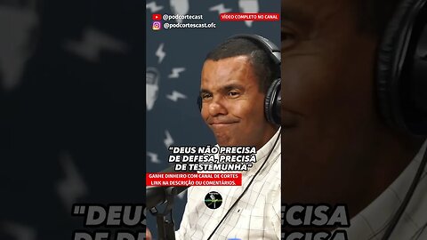 RODRIGO SILVA FALA SOBRE SUA FÉ EM DEUS #shorts #rodrigosilva #deus #fé #cristão #crente
