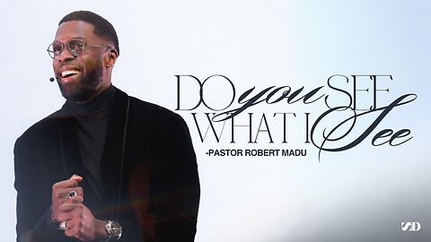 Do You See What I See -- Robert Madu