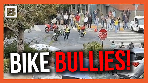 Lawless San Francisco: Dirt Bike Gang Openly Taunts Police Officer