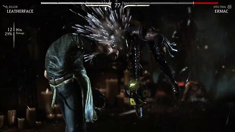 Mortal Kombat X: Letherface (Killer) vs Ermac (Spectral) - No Commentary