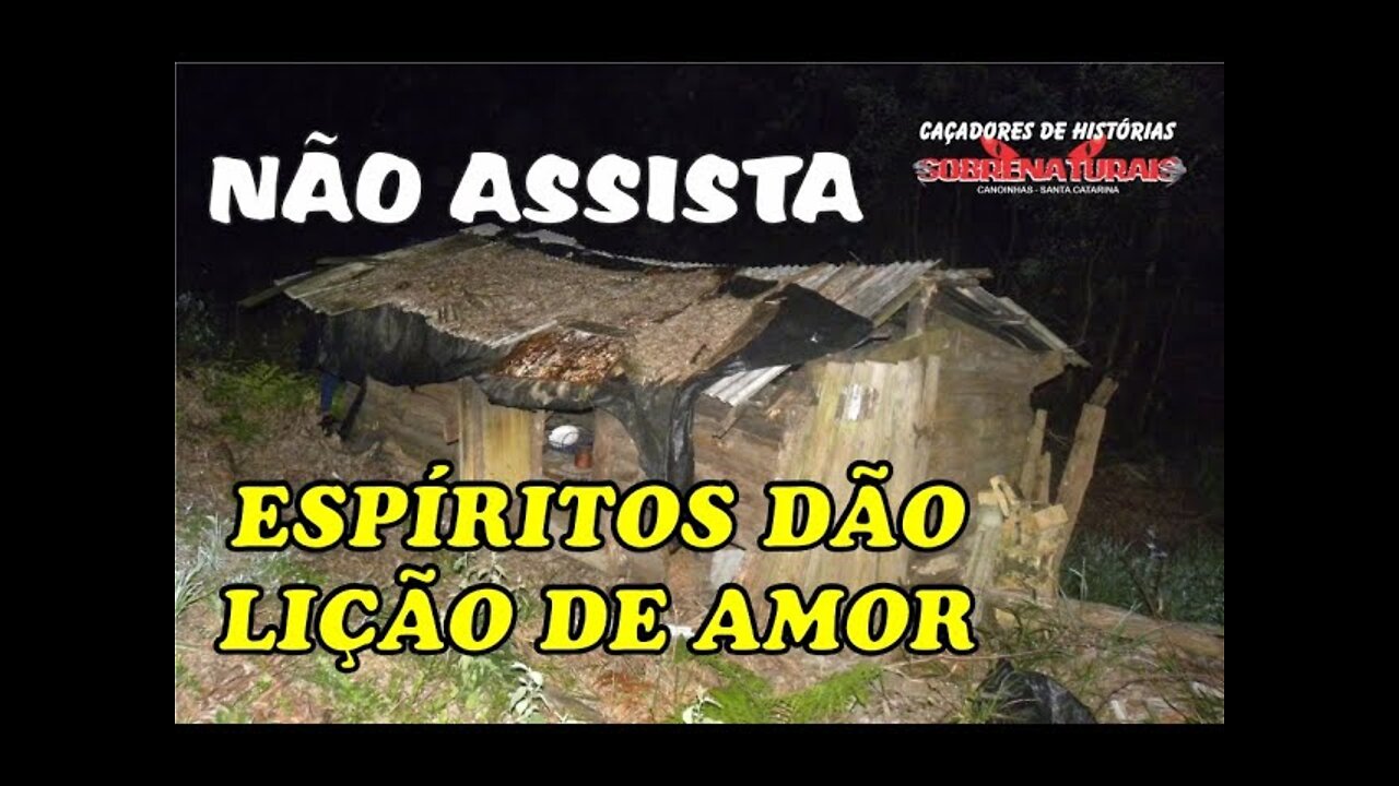 ONÇA ESTURRO NO FINAL DA GRAVAÇÃO - NEM A MORTE OS SEPAROU - JOÃO E NOELI AMOR ALÉM DA VIDA