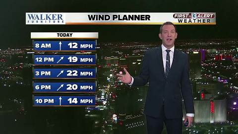 13 First Alert Las Vegas weather August 20 morning