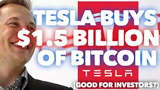 Tesla Buys $1.5 Billion Dollars Worth of Bitcoin
