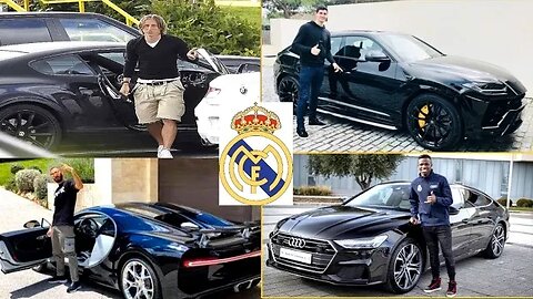 Real Madrid Players Luxury Cars 2023 - 2024 | MODRIC, COURTOIS, BENZEMA, VINICIUS
