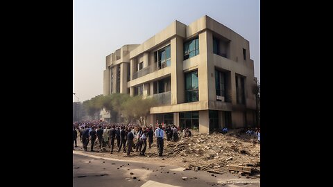 “Good Loan Coop Bank” in Beirut, after the Zionists attacked 10 branches across Lebanon