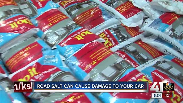 De-icing salt can lead to car problems