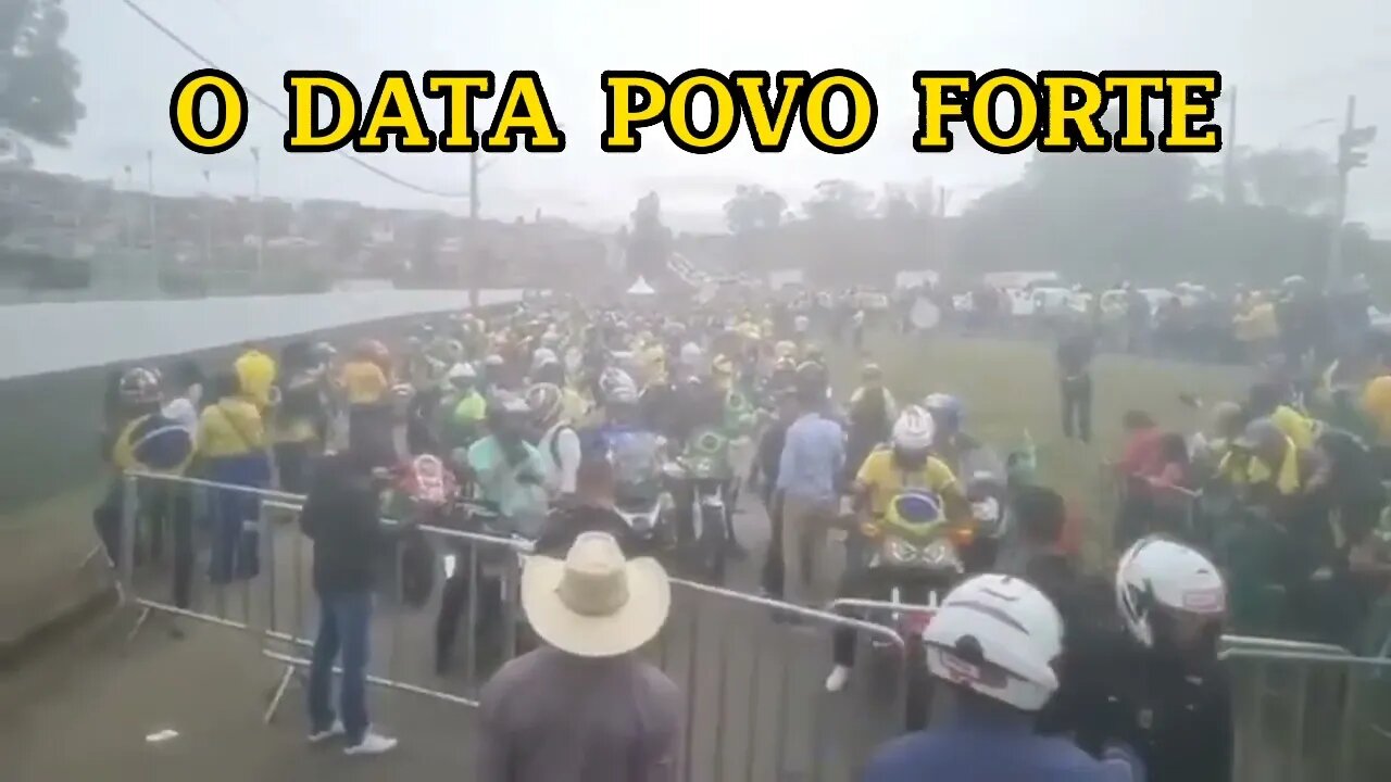 Poços de Caldas em Minas Gerais Lotou as ruas em apoio ao Bolsonaro