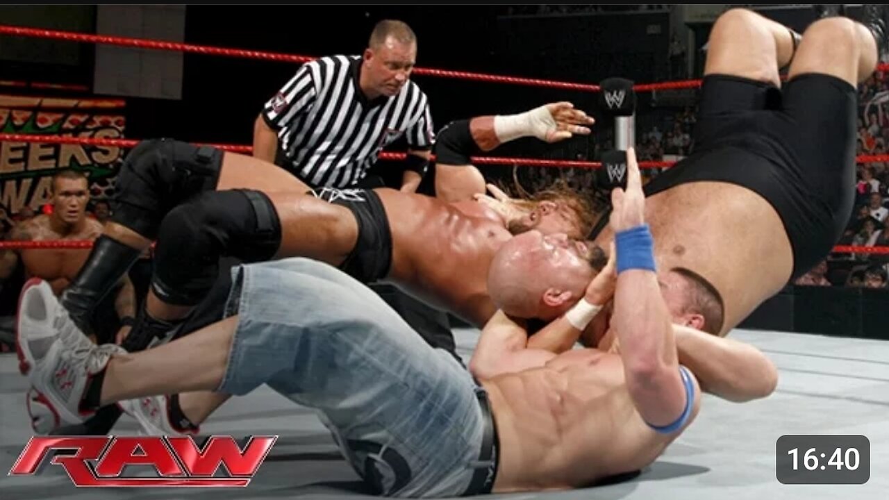 Cena vs. Orton vs. Triple H vs. Big Show : - Fatal 4-Way WWE Championship Ma...