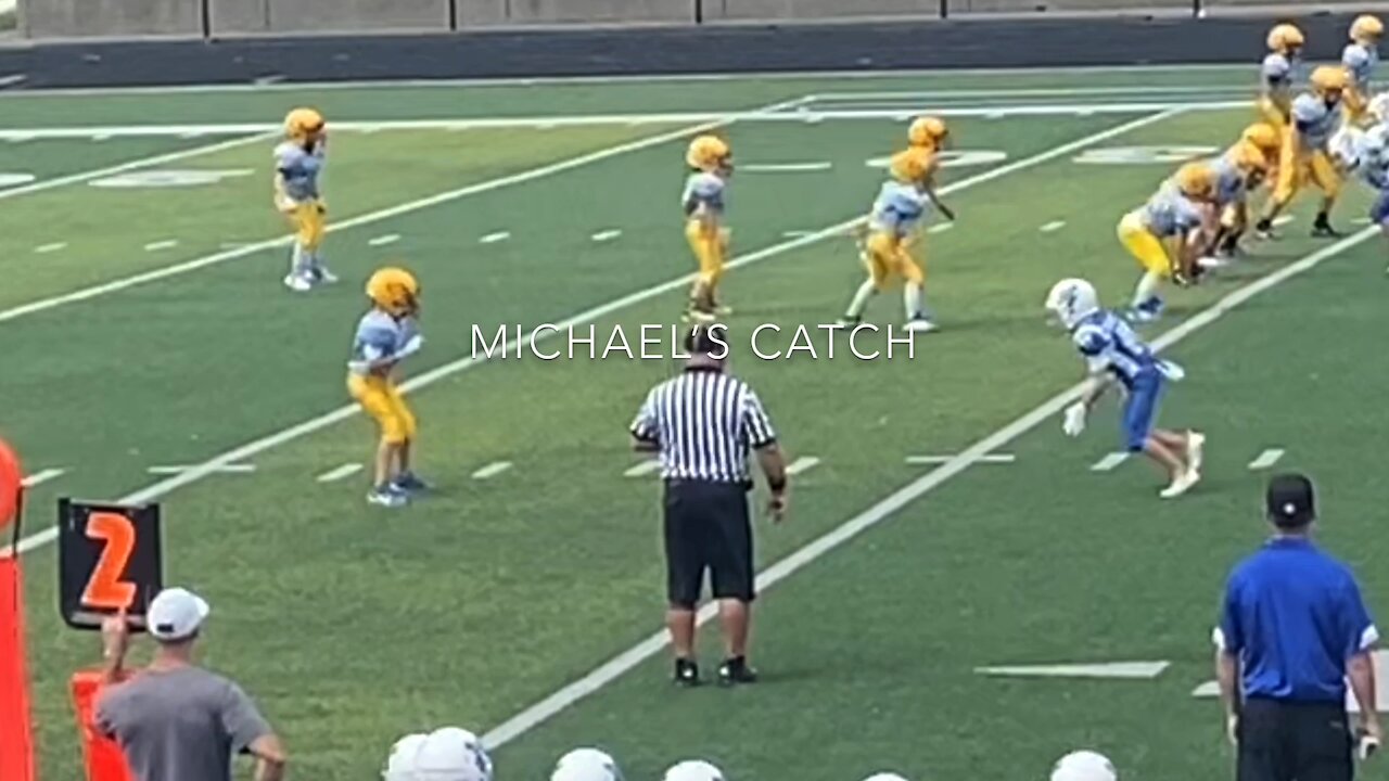 Michael’s football highlights 4th grade