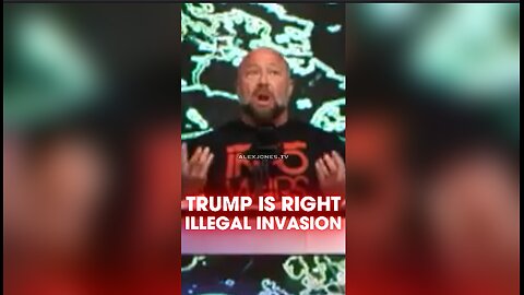 Alex Jones & Trump: Democrats Turning America Into an Open Air Migrant Camp - 10/14/24