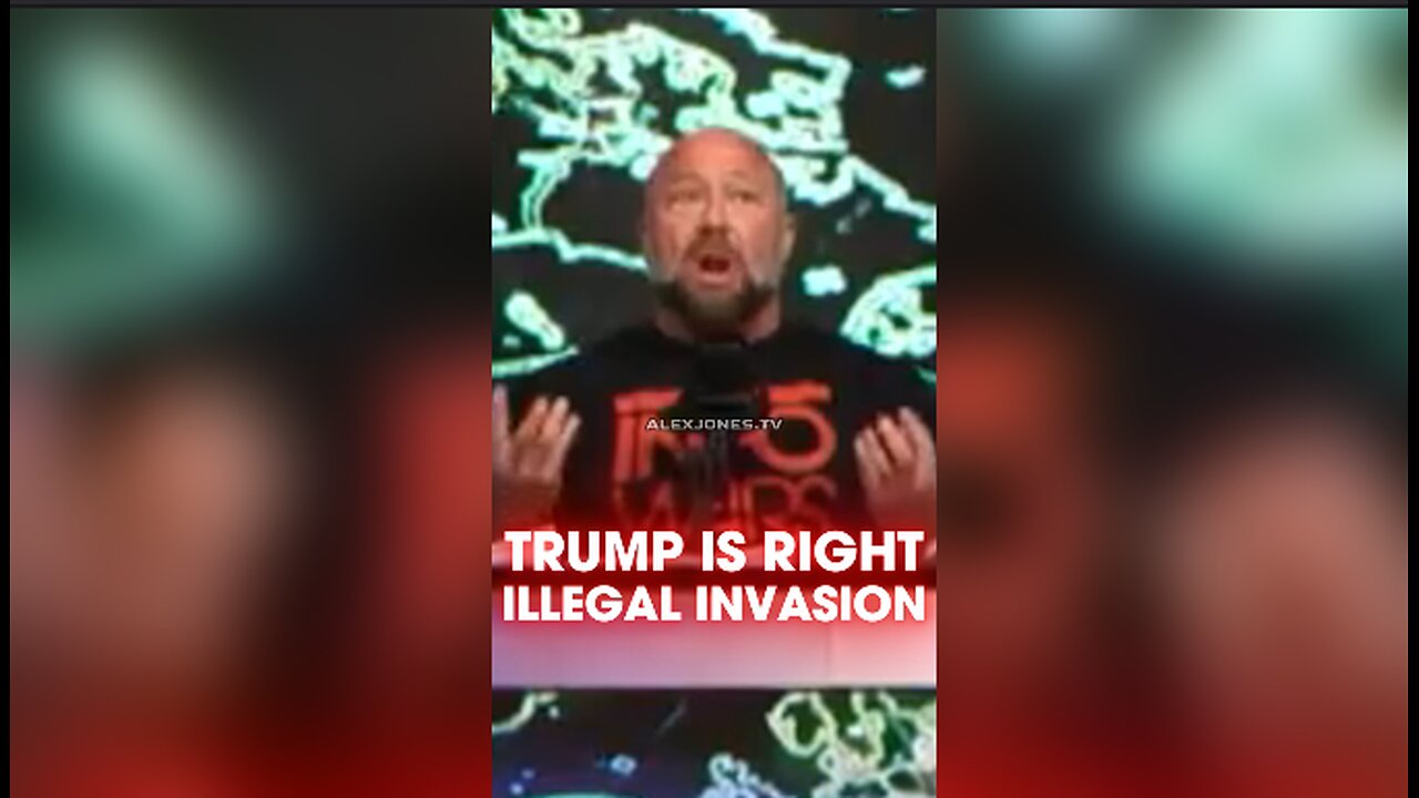 Alex Jones & Trump: Democrats Turning America Into an Open Air Migrant Camp - 10/14/24