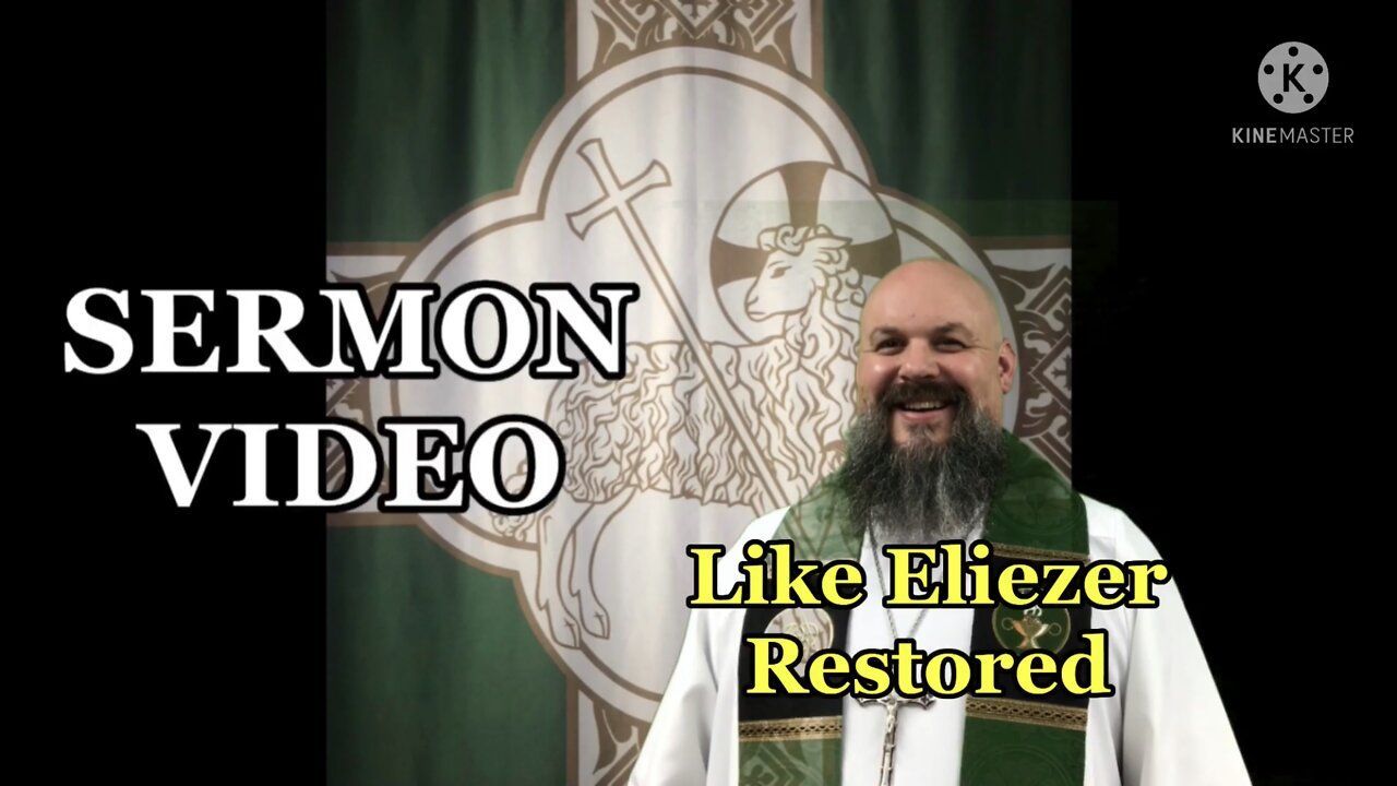 2022.06.19 – Like Eliezer Restored
