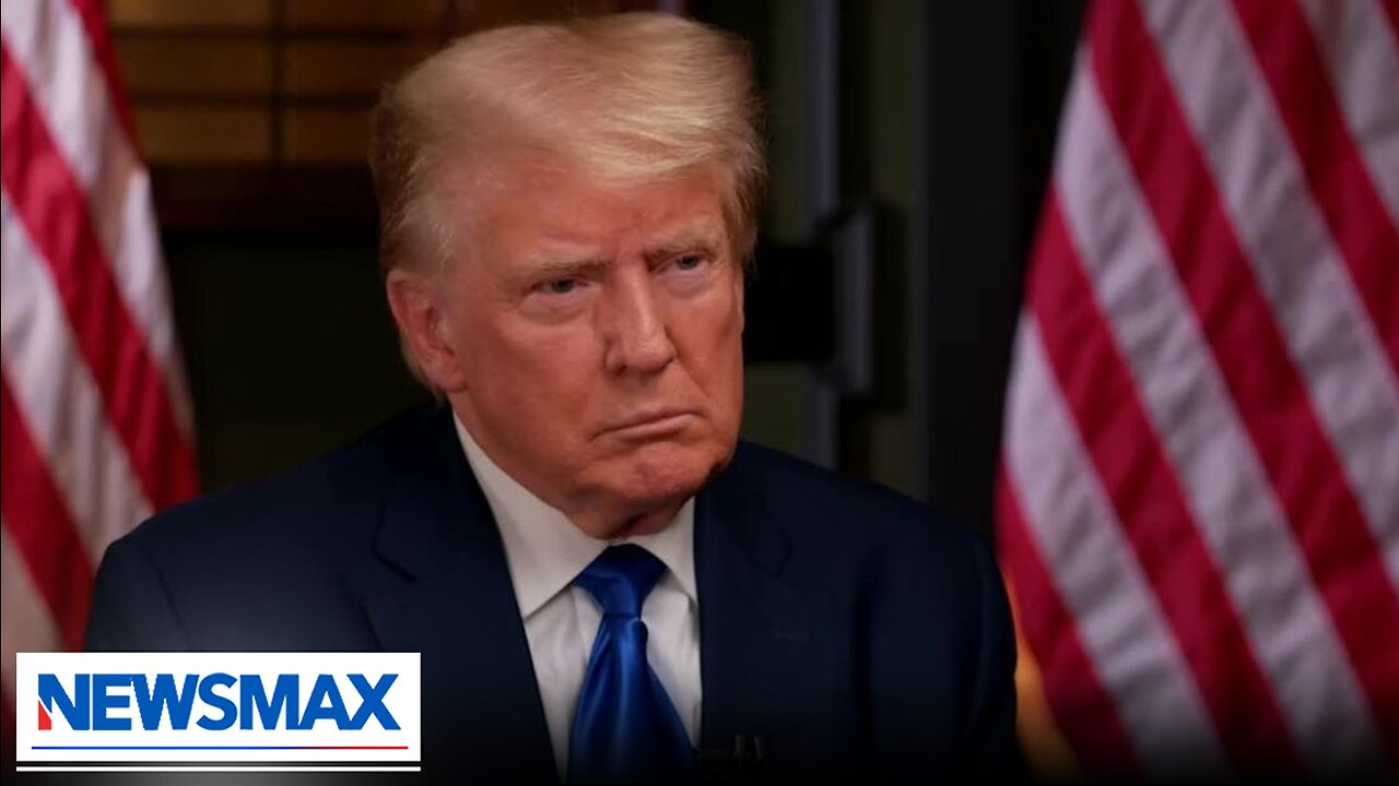 Donald Trump on debates, DeSantis, and Biden failures | NEWSMAX EXCLUSIVE