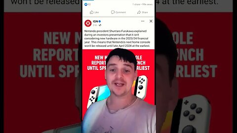No new Nintendo console till 2025 ??? #shorts