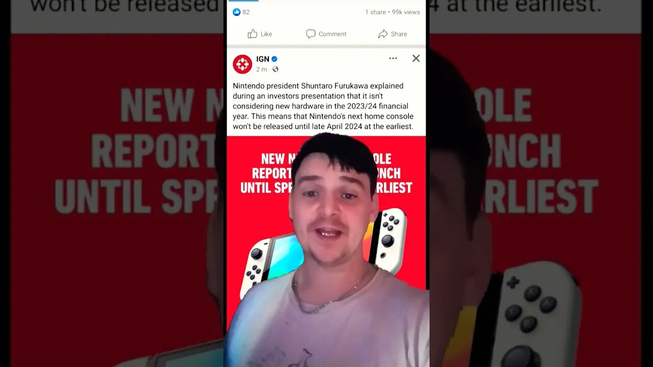 No new Nintendo console till 2025 ??? #shorts