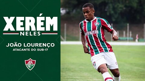 CONHEÇA JOÃO LOURENÇO, DO SUB-17, FÃ DE GANSO E ÁRIAS:"O SENTIMENTO DE AMOR PELO FLU É INEXPLICÁVEL"