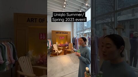 Uniqlo Spring/ Summer 2023 event #uniqlo #fashion