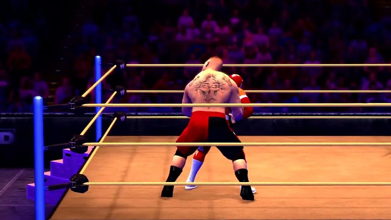 WWE '13 Gameplay Brock Lesnar vs Sin Cara