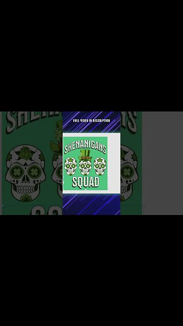 St Patrick's Day T-Shirt Design Timelapse w/ Kittl