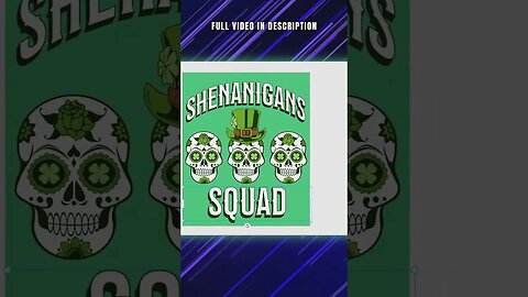 St Patrick's Day T-Shirt Design Timelapse w/ Kittl