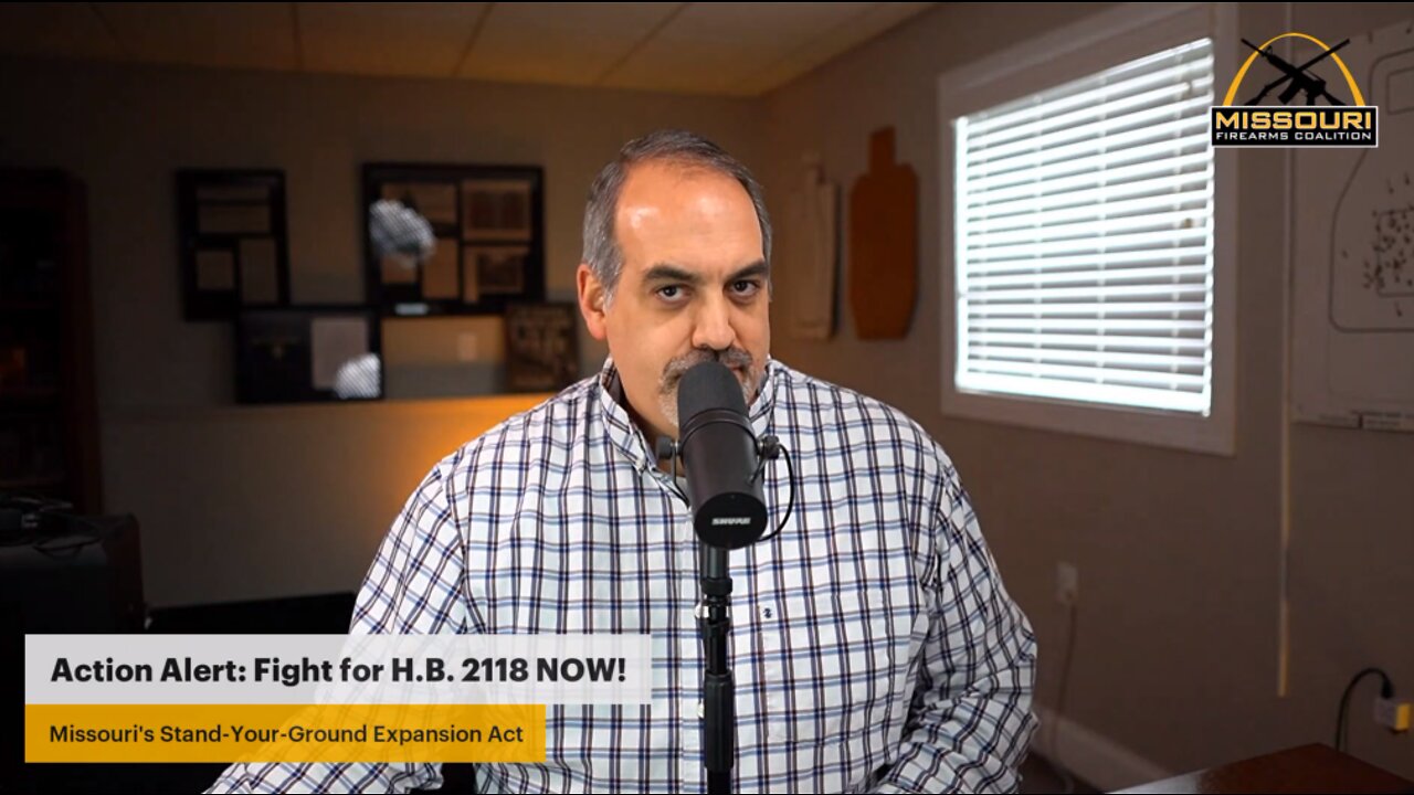 Action Alert on HB-2118: Expanded Stand-Your-Ground Law!