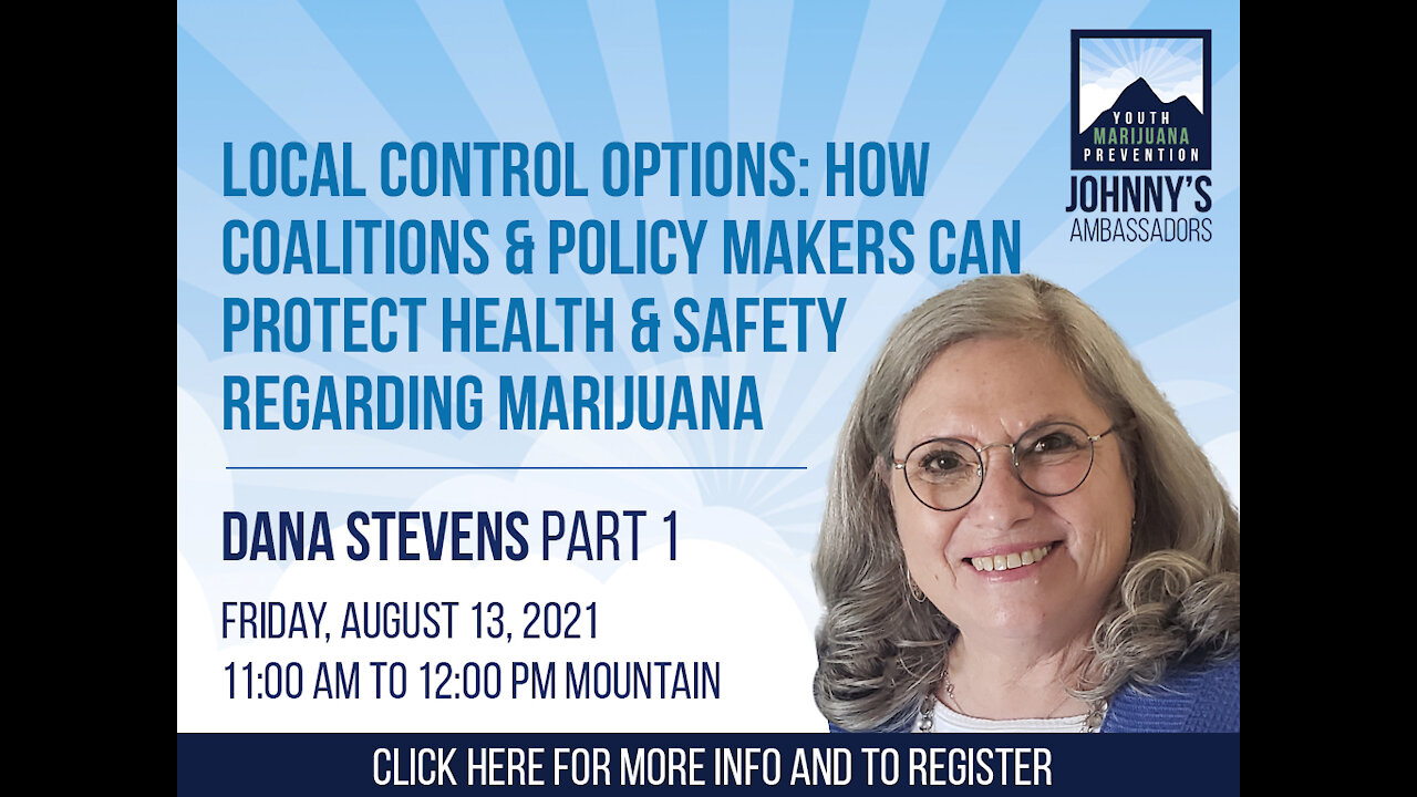 How Coalitions & Policy Makers Can Protect Health & Safety Regarding Marijuana