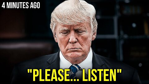 Donal Trump - Please....You Have LESS Than 24 Hours.