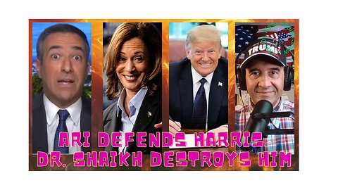 Trump Says Harris Has No Experience - MSNBC Host Ari Melber Makes Up Data To Prove Him Wrong