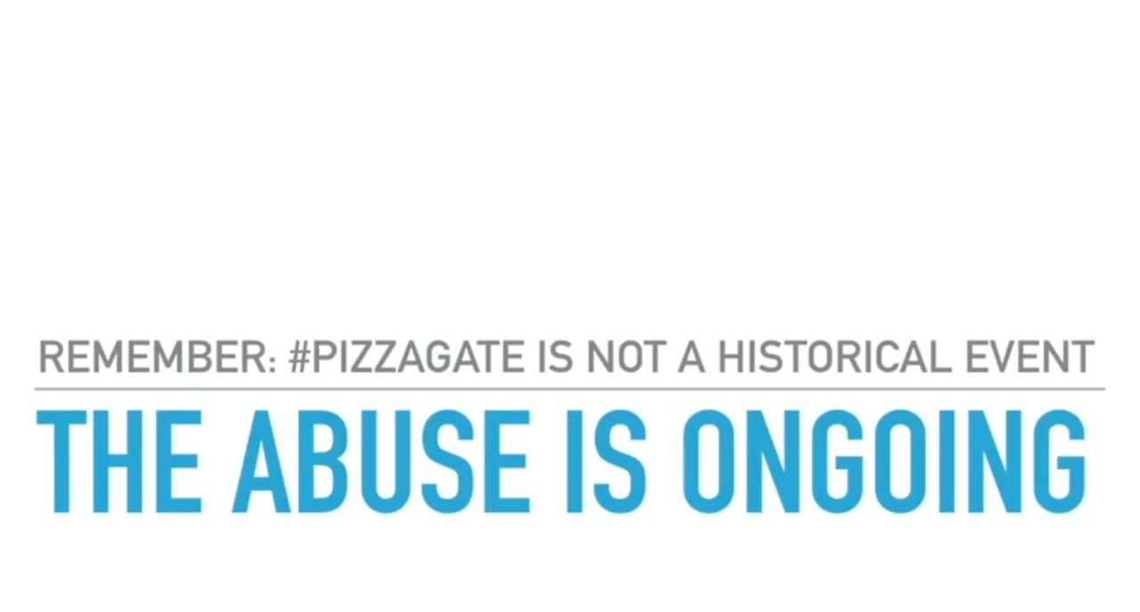 The BEST Overview of PIZZAGATE - Satanic Elite Pedophile Network