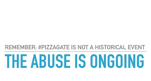 The BEST Overview of PIZZAGATE - Satanic Elite Pedophile Network