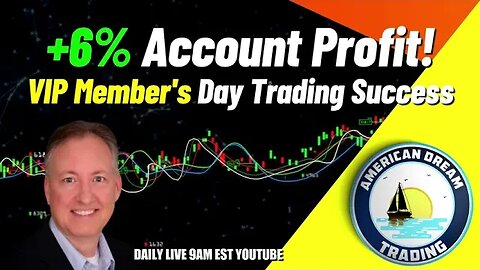 VIP Member's Path To Profit - +$1,400 Day Trading In The Stock Market