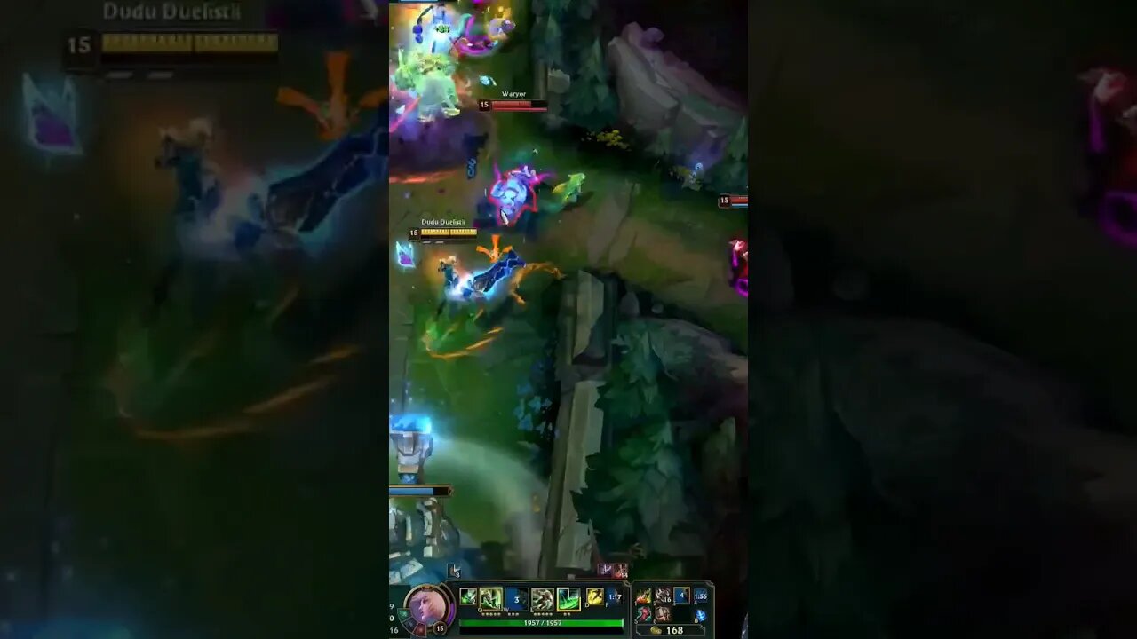 Mono Riven BR! #leagueoflegends #cblol #duduelista #riven #shots