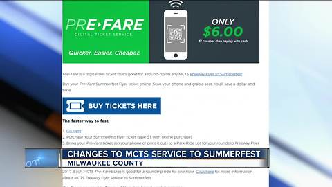 MCTS has your hookup for Summerfest travel