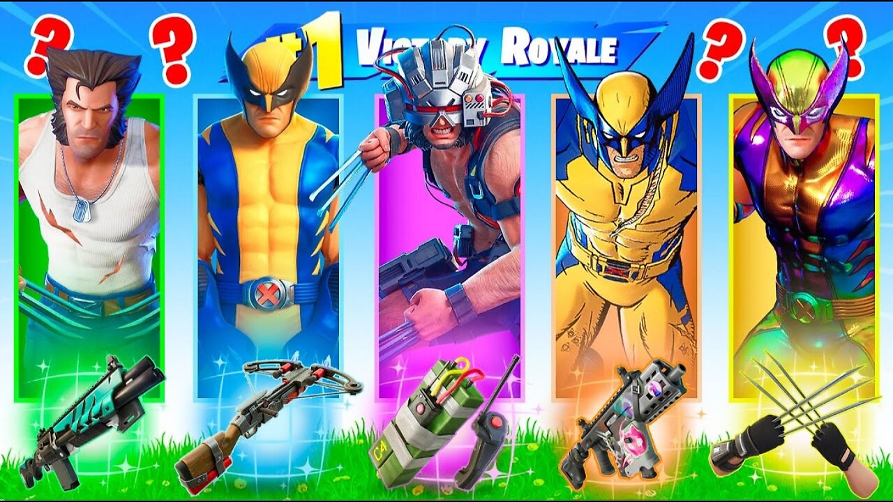 The *RANDOM* WOLVERINE BOSS Challenge! (Fortnite)