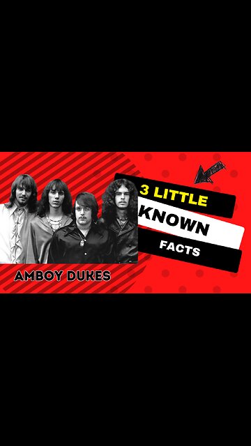 3 Little Known Facts The Amboy Dukes