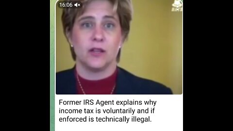 FORMER IRS AGENT EXPLAINS WHY INCOME TAX IS ACTUALLY ILLEGAL