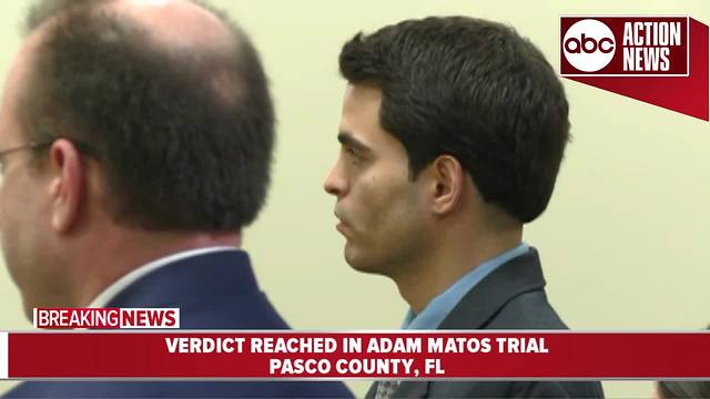 Jury: Adam Matos guilty of quadruple murder