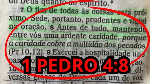 Desvendando mistérios sobre 1 Pedro 4:8