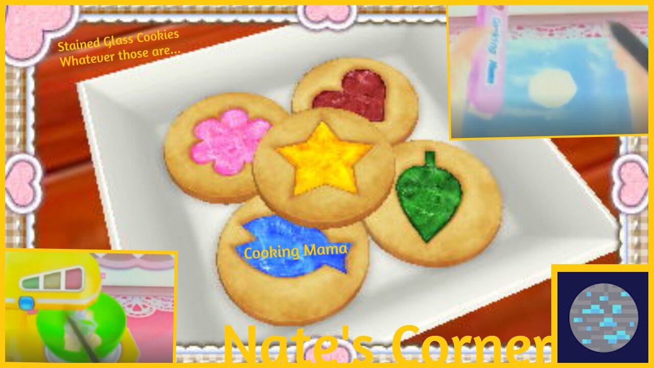 Making Stained Glass Cookies, whatever those are | Cooking Mama